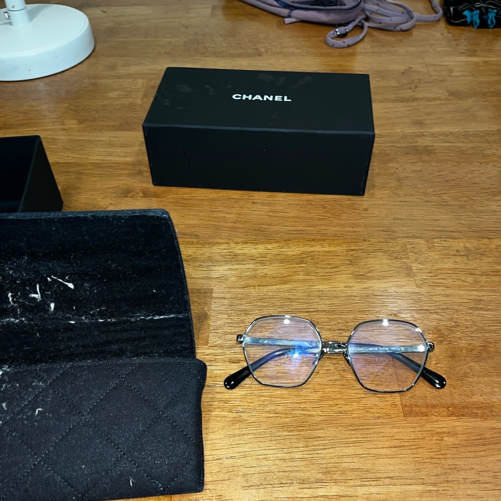 Square Chanel eyeglasses in perfect condition
